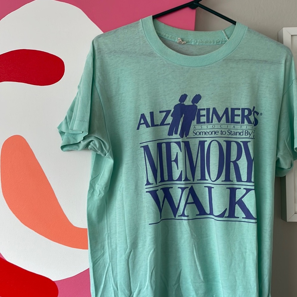 Vintage Alzheimer’s Memory Walk T-Shirt